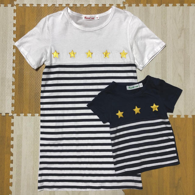 専用・親子コーデ Tシャツ3着セット レディースのレディース その他(その他)の商品写真