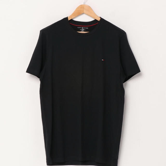 TOMMY HILFIGER(トミーヒルフィガー)のクールネックワンポイントロゴTシャツ Z53/Mod.09T3139 メンズのトップス(Tシャツ/カットソー(半袖/袖なし))の商品写真