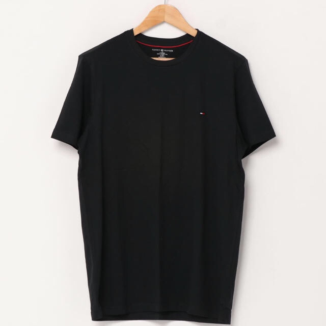 TOMMY HILFIGER(トミーヒルフィガー)のクールネックワンポイントロゴTシャツ Z53-3/Mod.09T3139 メンズのトップス(Tシャツ/カットソー(半袖/袖なし))の商品写真