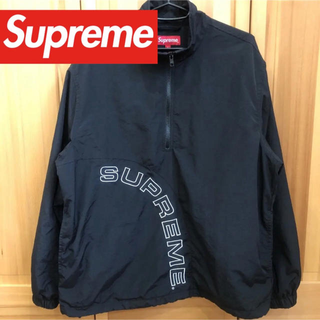 SUPREME Corner Arc Half Zip Pullover