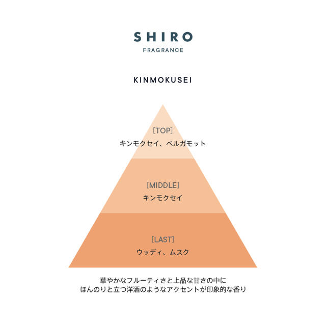 shiro(シロ)のshiro ルームフレグランス　キンモクセイ　金木犀　箱あり コスメ/美容のリラクゼーション(アロマグッズ)の商品写真