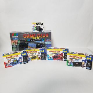 セガ(SEGA)の特典付き！【新品未開封】 ゲームギアミクロセット ビッグウィンドウミクロ付属(携帯用ゲーム機本体)