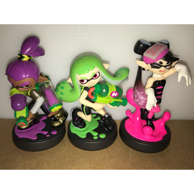 任天堂(ニンテンドウ)のスプラトゥーン　amiibo 6体セット エンタメ/ホビーのフィギュア(アニメ/ゲーム)の商品写真