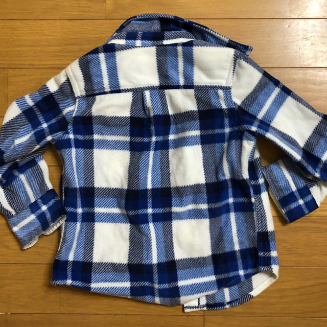 GAP(ギャップ)のGAP チェック ネルシャツ キッズ/ベビー/マタニティのキッズ服男の子用(90cm~)(Tシャツ/カットソー)の商品写真