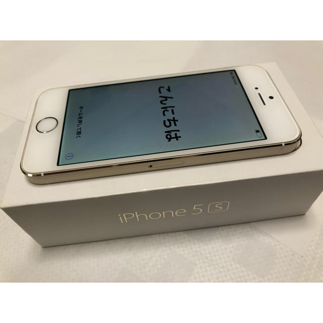 iPhone5s GOLD 64GB docomo 2