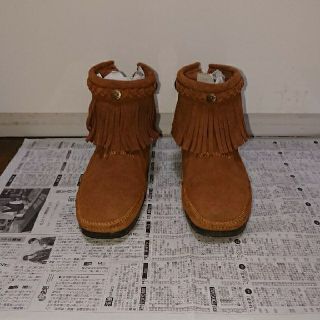 ミネトンカ(Minnetonka)のMINNETONKA ミネトンカ ブーツ 美品(ブーツ)