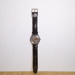 スウォッチ(swatch)の未使用 SWATCH スウォッチ 腕時計 本革ベルト numbers (腕時計)