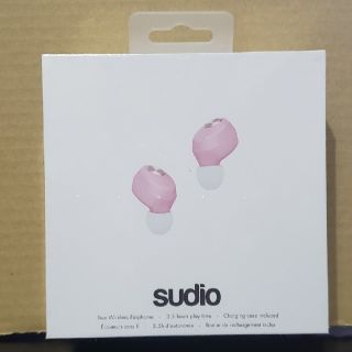 【新品・未開封】sudio ワイヤレスイヤホン NIVA-PINK(ヘッドフォン/イヤフォン)