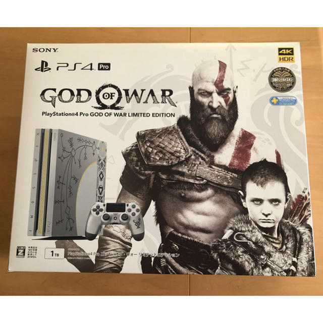 高速配送 PlayStation4 リミテッドエディション ゴッド・オブ・ウォー Pro PS4 - 家庭用ゲーム機本体