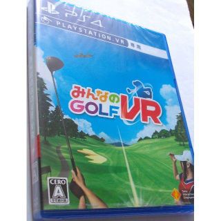 新品 PS4 みんなのGOLF VR / みんなのゴルフ みんゴル(家庭用ゲームソフト)