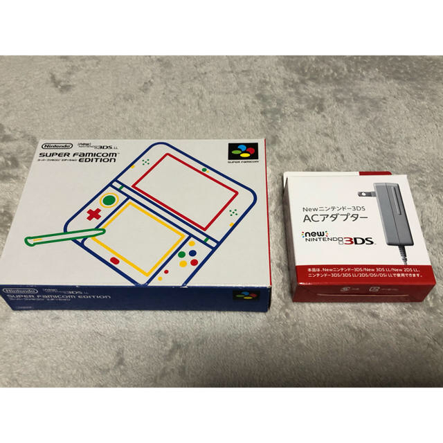 New ニンテンドー3DS LL スーパーファミコンエディション【美品