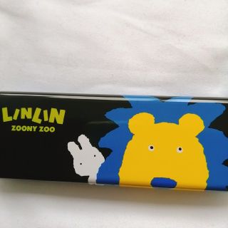 【昭和レトロ】希少　新品　リンリン　カンペンケース　ライオン　うさぎ　筆箱(ペンケース/筆箱)