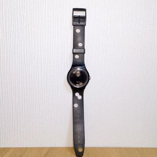 スウォッチ(swatch)のSWATCH スウォッチ 腕時計 パンチング 黒(腕時計)