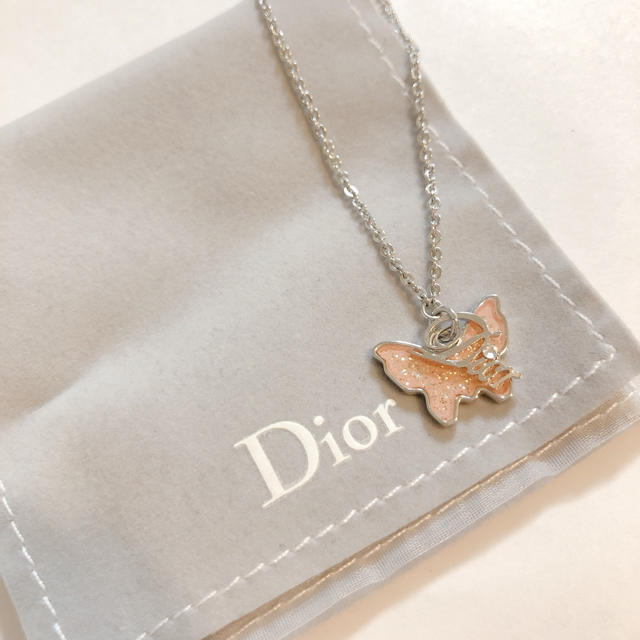 Christian Dior クリスチャンディオール バタフライ ネックレス