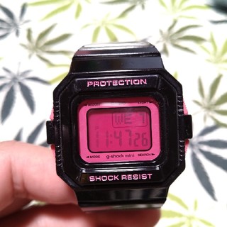 ベビージー(Baby-G)のCASIO g-shock mini gmn-550　ジーショック　ブラック(腕時計)
