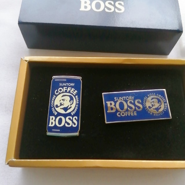 BOSS(ボス)の【レア】懸賞　BOSS　ピンバッチ　当時物　昭和レトロ エンタメ/ホビーのアニメグッズ(バッジ/ピンバッジ)の商品写真