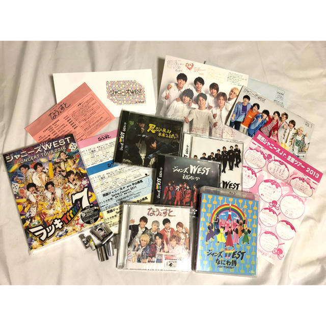 ジャニーズWEST 会報no.1 DVD CD 銀テープ etc