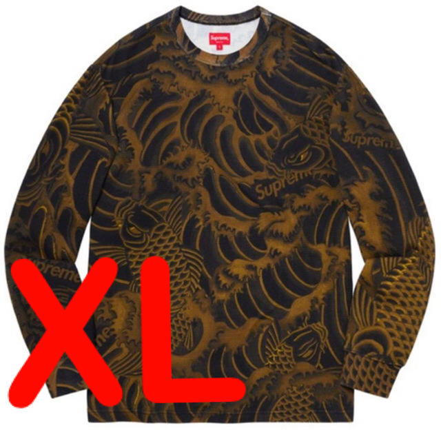 Supreme Waves L/S Top Black XL