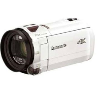 パナソニック(Panasonic)の【新品未使用】Panasonic HC-VX992M ホワイト1台(ビデオカメラ)