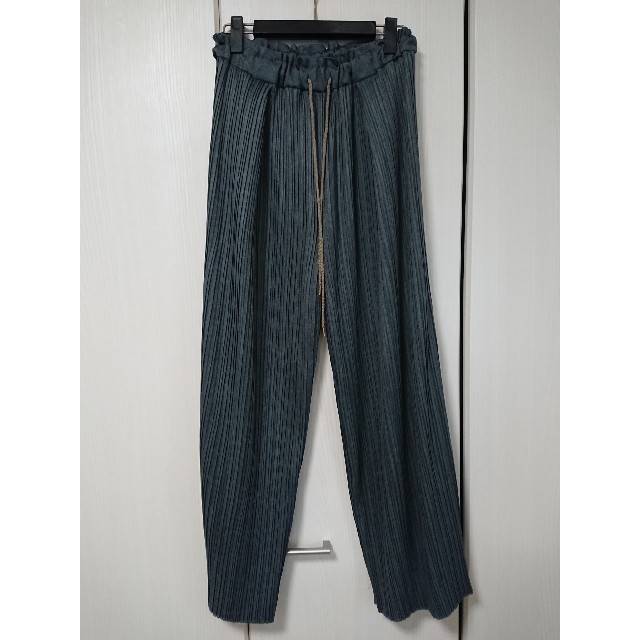 【値下不可】BANSAN Pleat Straight Pants グレー