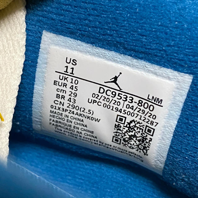 再 29 UNION JORDAN 4 RETRO SP ユニオン ジョーダン