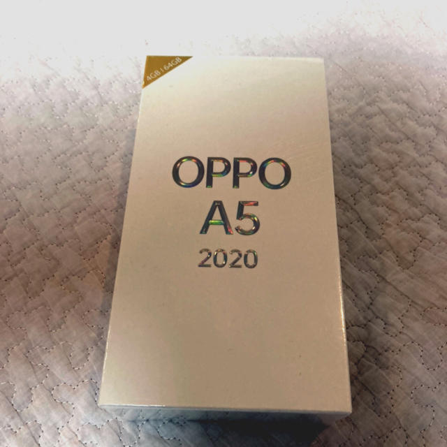 OPPO A5 2020 SIMフリー　新品未使用
