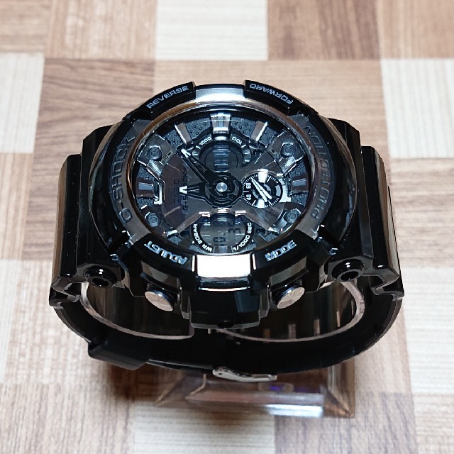 超美品【CASIO/G-SHOCK】デジアナ メンズ腕時計 GA-200BW