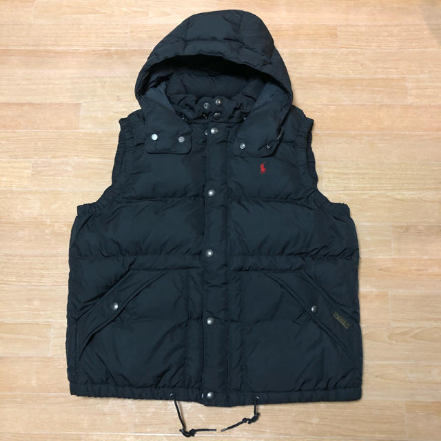 美品 POLO RALPH LAUREN ワンポイントロゴ ダウンベスト XL 美品 POLO RALPH LAUREN ワンポイントロゴ ダウンベスト XL