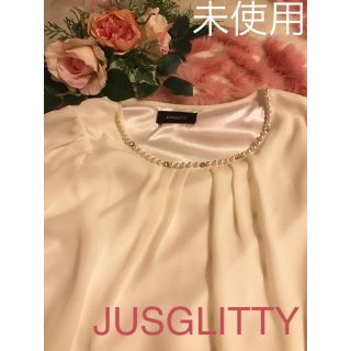 ジャスグリッティー(JUSGLITTY)の未使用❤️JUSGLITTY❤︎ジャスグリッティ❤️ブラウス(シャツ/ブラウス(長袖/七分))