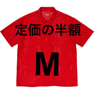 シュプリーム(Supreme)のパンクス様専用 Supreme Lace S/S Shirt M Red(シャツ)