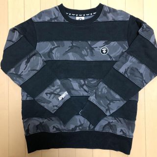 アベイシングエイプ(A BATHING APE)のAPE Aape スウェット　トレーナー　古着　BAPE(スウェット)