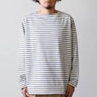 コモリ(COMOLI)のcomoli ボーダーボートネック  2(Tシャツ/カットソー(七分/長袖))