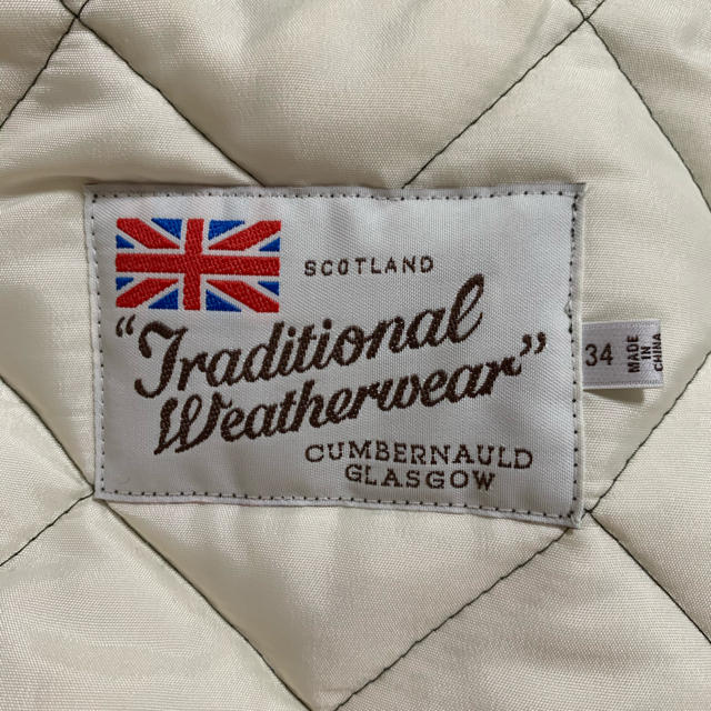 Spick & Span(スピックアンドスパン)のTraditional Weatherwear別注キルティングノーカラージャケッ レディースのジャケット/アウター(ノーカラージャケット)の商品写真