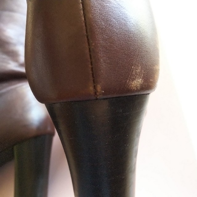 DIANA(ダイアナ)の専用出品 DIANA ダイアナ 美脚ロングブーツ 茶色 8cmヒール  レディースの靴/シューズ(ブーツ)の商品写真