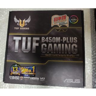 エイスース(ASUS)のASUS TUF B450M-PLUS GAMING(PCパーツ)