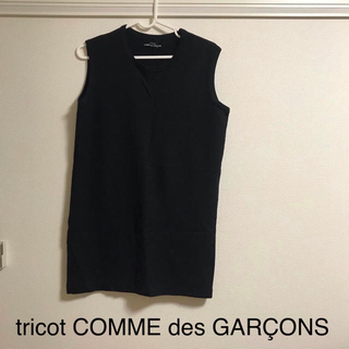 コムデギャルソン(COMME des GARCONS)のトリココムデギャルソン　ウール　タンクトップ(ニット/セーター)