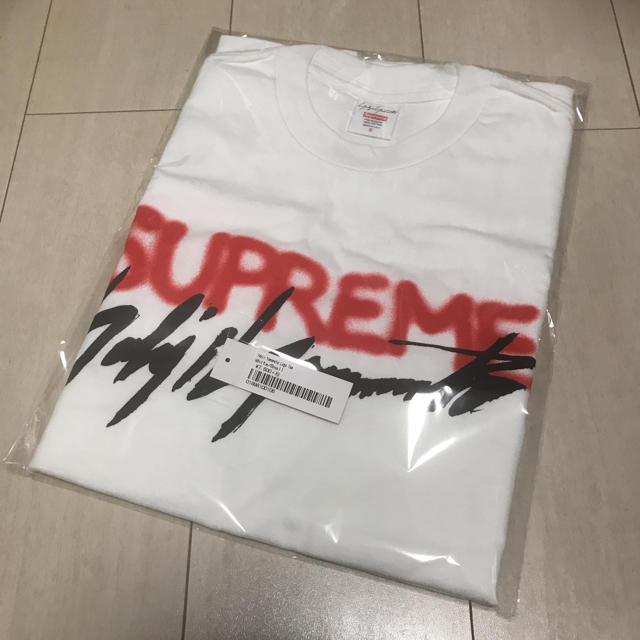 Supreme Yohji Yamamoto Logo Sサイズ 白 - Tシャツ/カットソー(半袖