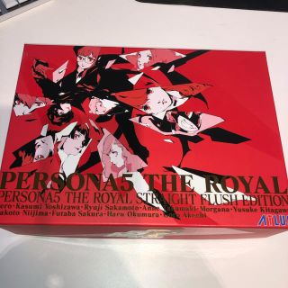 プレイステーション4(PlayStation4)のP5R ペルソナ5ロイヤルストレートフラッシュ特典のみ(キャラクターグッズ)