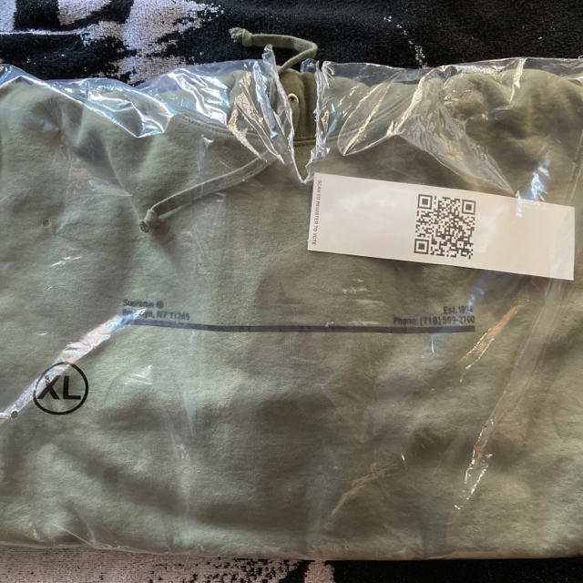 Supreme Shop Hooded Sweatshirt olive XL