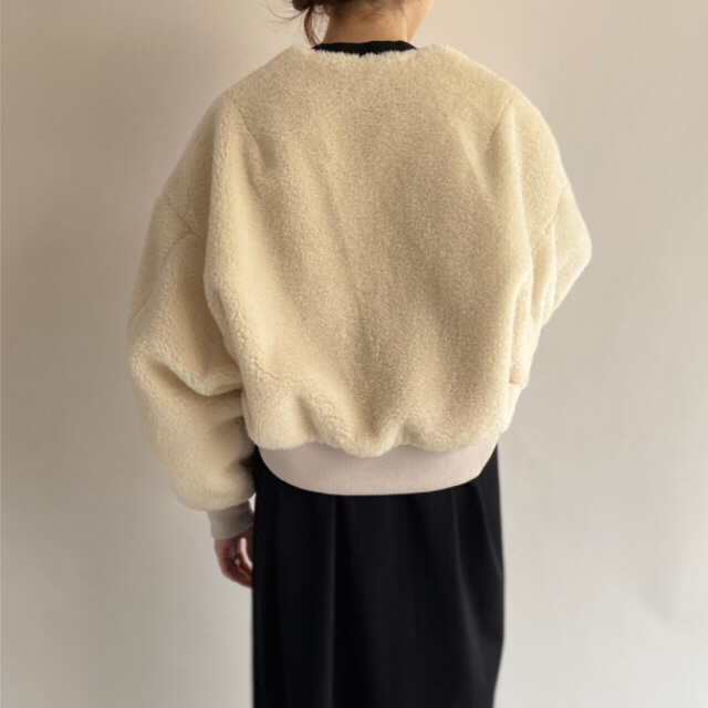HYKE - HYKE FAUX SHEARLING BOLERO新品タグつきの通販 by きい's shop