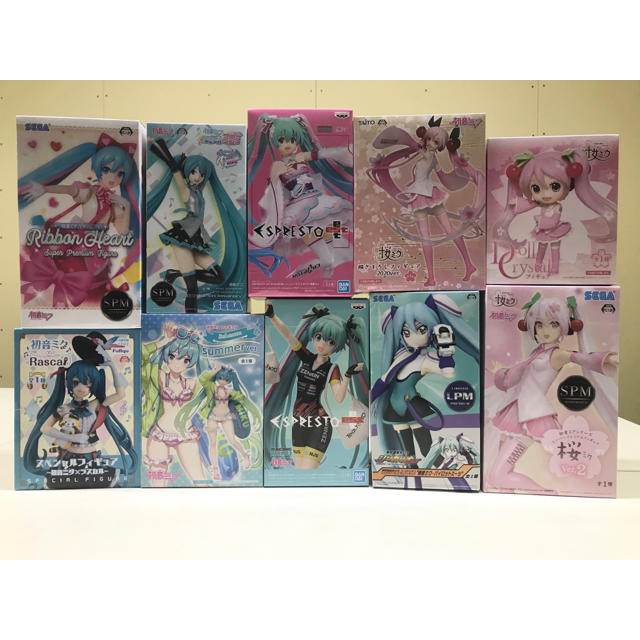 初音ミク  フィギュア  10体 まとめ売り