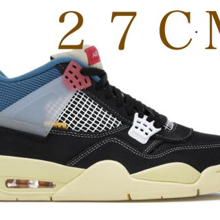 ナイキ(NIKE)のJordan 4 Retro Union Off Noir 27cm(スニーカー)