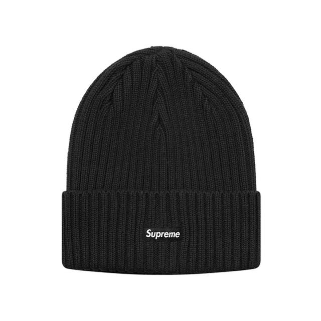 supreme ribbed beanie シュプリーム  ビーニー　黒