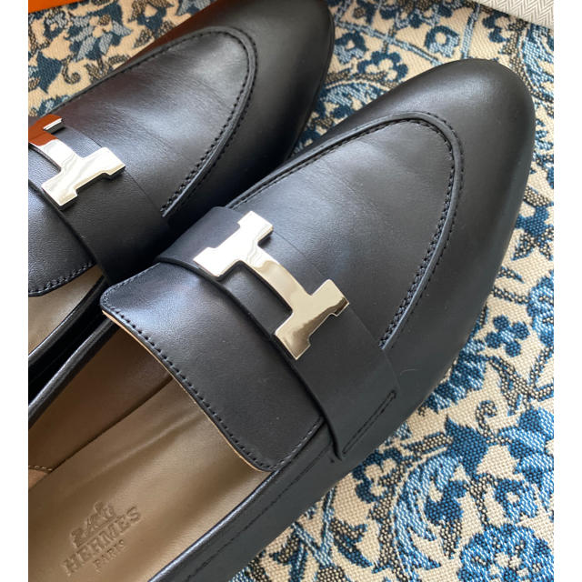 Hermes(エルメス)のエルメス　ローファー　41 パンプス　ローヒール レディースの靴/シューズ(ローファー/革靴)の商品写真