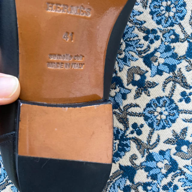 Hermes(エルメス)のエルメス　ローファー　41 パンプス　ローヒール レディースの靴/シューズ(ローファー/革靴)の商品写真