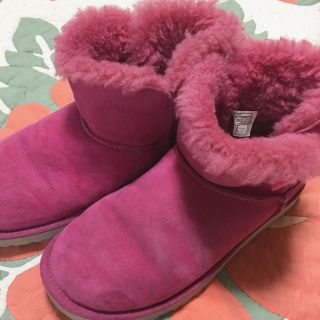 アグ(UGG)のUGG ピンク ブーツ ムートンブーツ(ブーツ)