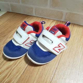 ニューバランス(New Balance)のニューバランス NB 13.5cm ブルー(スニーカー)