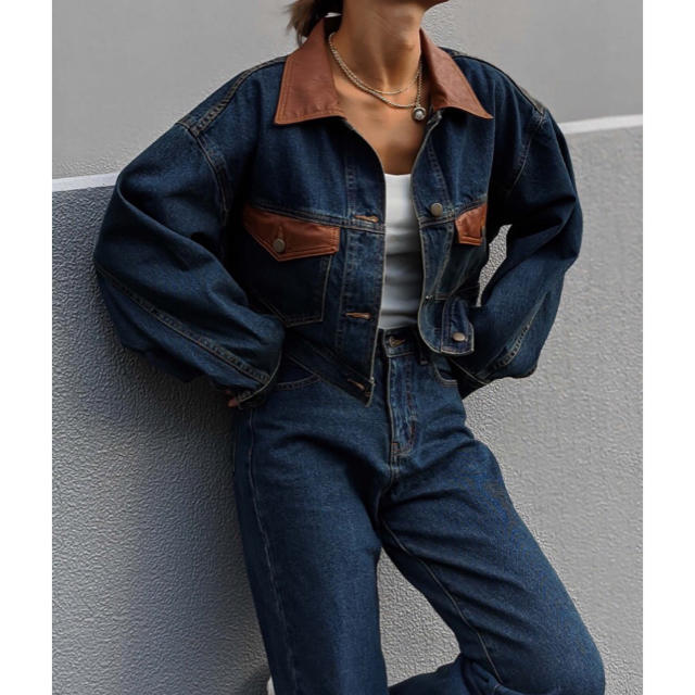 ALEXIA STAM - ACLENT denim jacketの通販 by ☺︎｜アリシアスタン