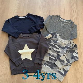 ネクスト(NEXT)の最終値下げ・保育園用に　next スウェット便利な4枚セット・男の子3-4yrs(Tシャツ/カットソー)