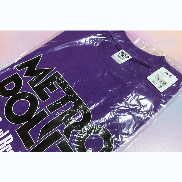 三代目 J Soul Brothers(サンダイメジェイソウルブラザーズ)の即購入OK❤︎METRO POLIZ ツアー Tシャツ Sサイズ パープル エンタメ/ホビーのタレントグッズ(ミュージシャン)の商品写真